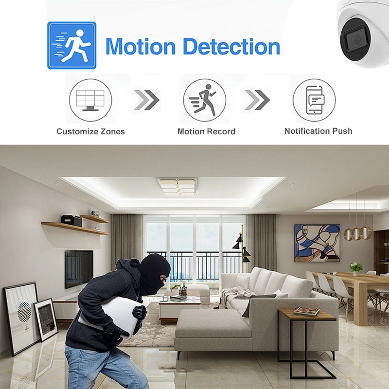 Hitosion 2MP 4 MP EXIR 2.0 WDR H.265+ SD card Motorized Varifocal Turret Network CCTV Security IP Camera