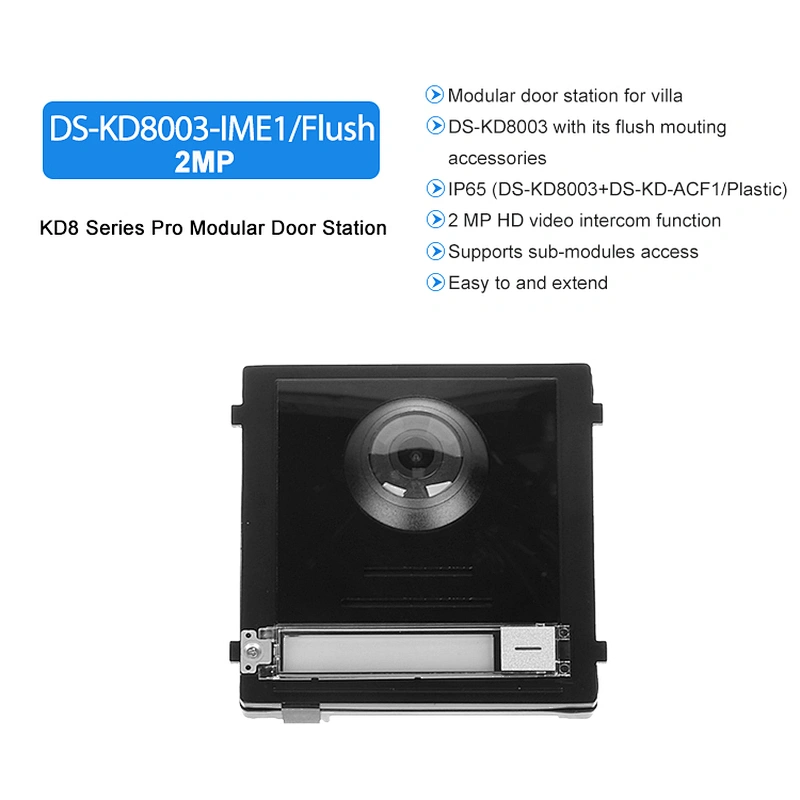 Hitosino HD 2MP POE Smart Security Video Intercom Module Door Station HD dS-KD8003-IME1 ds-kd8003 Doorbell Door Phone