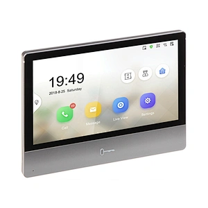 Original HK 7-inch colorful IPS LCD Touch Screen WIFI POE IP Video Intercom Network Indoor Station DS-KH8350-TE1
