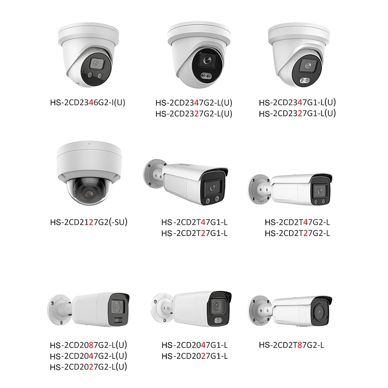 Hitosino oem Hkvision colorvue 8mp 4k full color vu poe nvr security ip camera kits video surveillance system