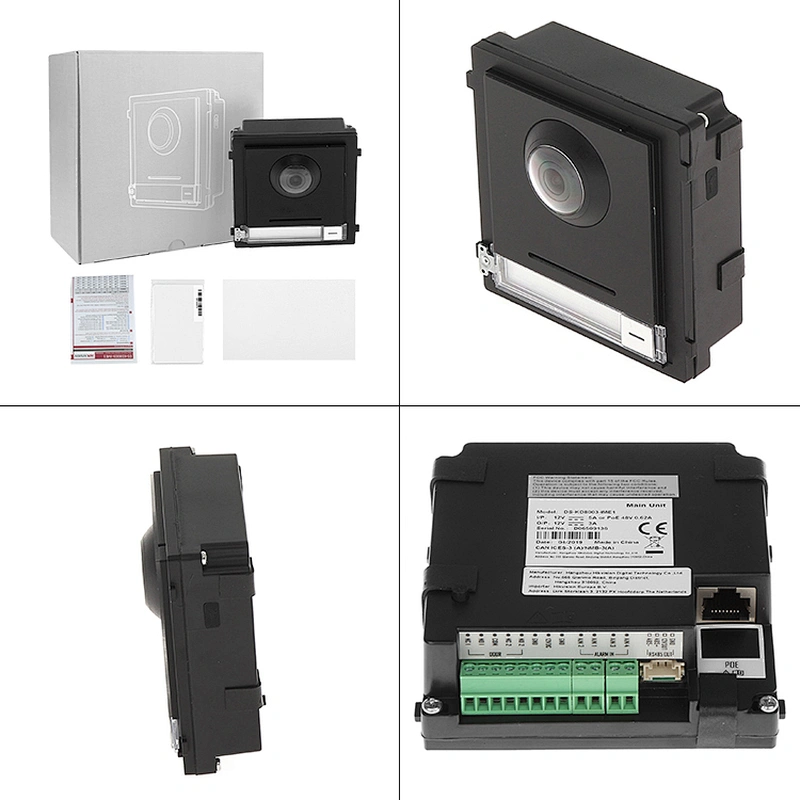 Hitosino HD 2MP POE Smart Security Video Intercom Module Door Station HD dS-KD8003-IME1 ds-kd8003 Doorbell Door Phone