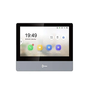Original HK 7-inch colorful IPS LCD Touch Screen WIFI POE IP Video Intercom Network Indoor Station DS-KH8350-TE1