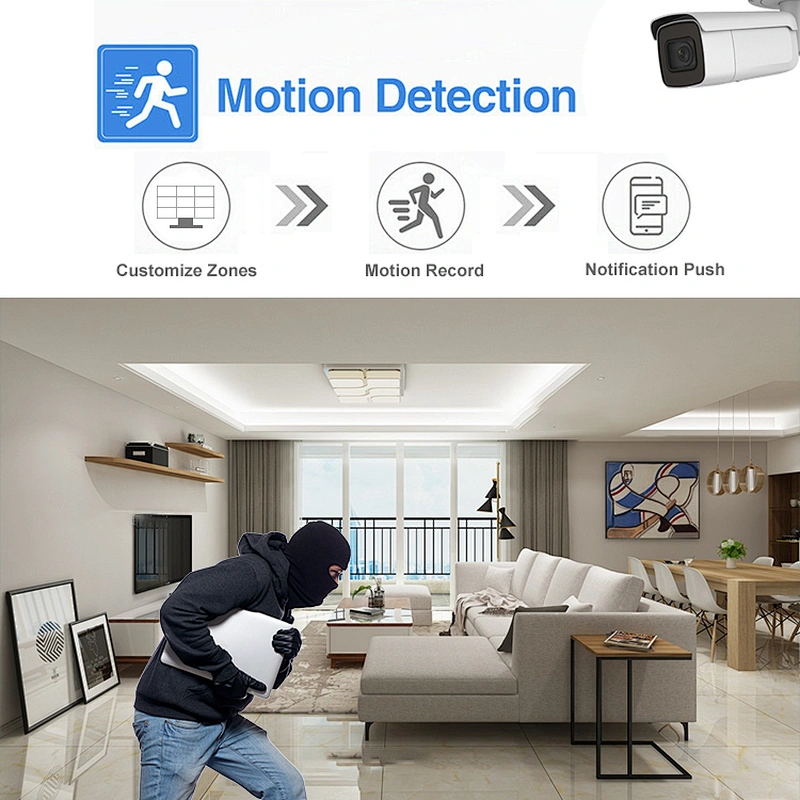 Hitosion HS-2CD2626G2-IZSU/SL 2 MP Strobe Light and Audible Warning Varifocal Bullet Network Camera