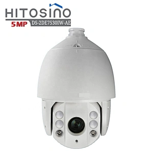 HITOSINO IP66 H.265+ ROI SD Card Slot 2DE7530IW-AE Speed Dome 150m IR Smart Auto-tracking 30X Optical Zoom 5MP IP PTZ Camera