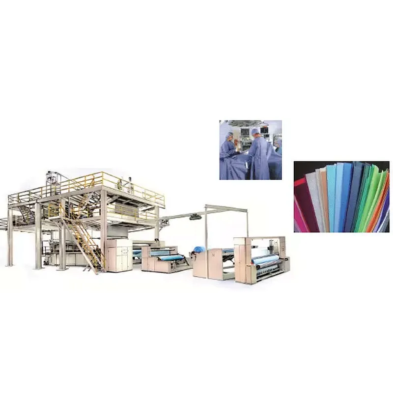S SS SMS Pp Spunbond Non Woven Fabric Making Machine 1600mm 2400mm 3200mm