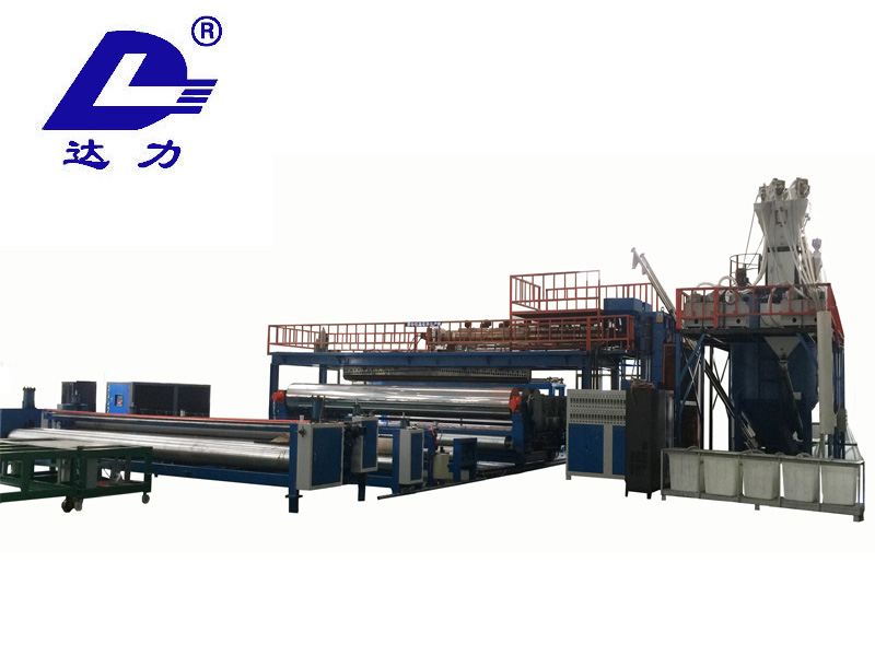 8m Co Extrusion Geotextile Manufacturing Machine Twin Screw