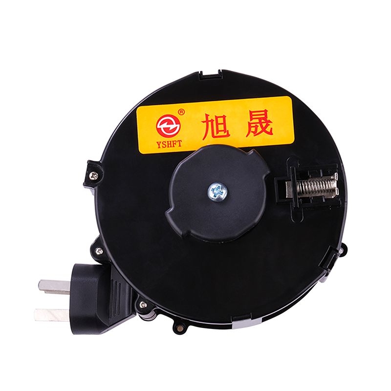 Factory Sales 3-5m Black Plastic Power Industrial Extension Retractable Automatic Cable Retractor Reel For Industrial Equipment Retractable cable reel