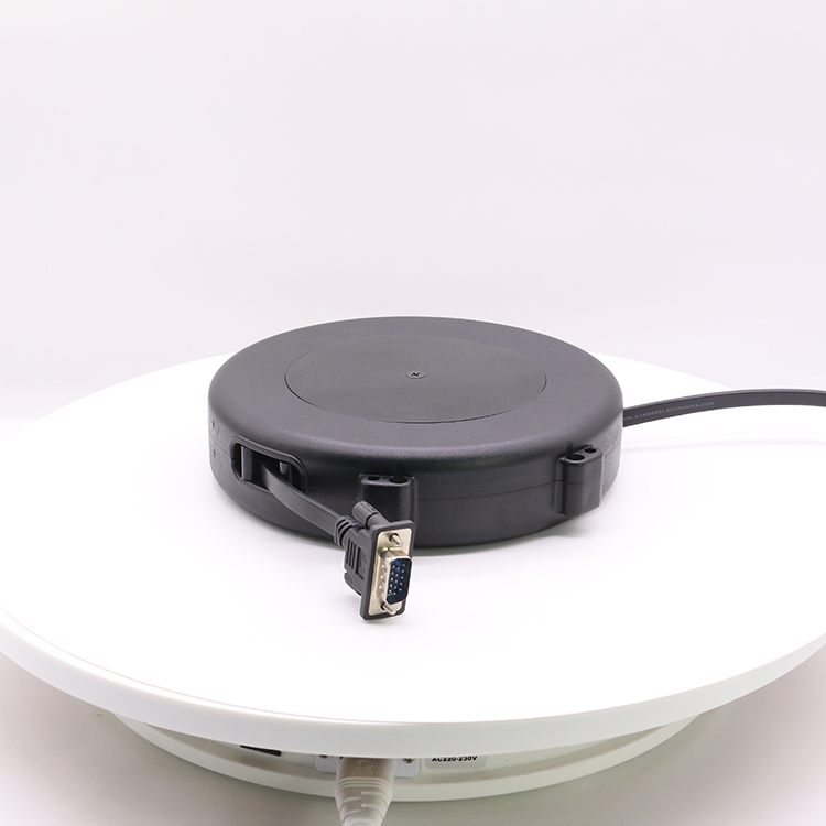 electronic equipment extension retractable automatic cable reel/core reel