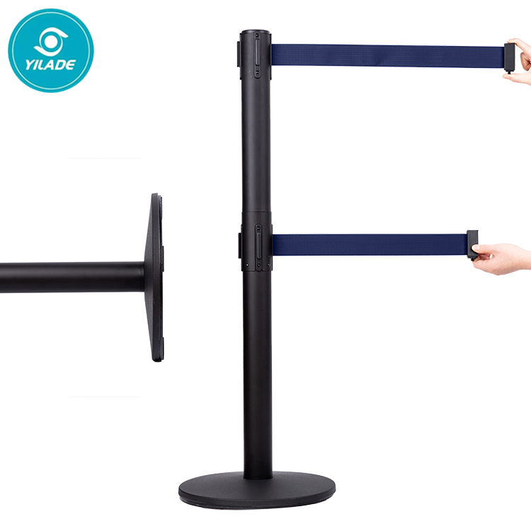 Good Quality Crowd Control Wholesale Price Retractable Belt Cassette barrier for Stanchion gate