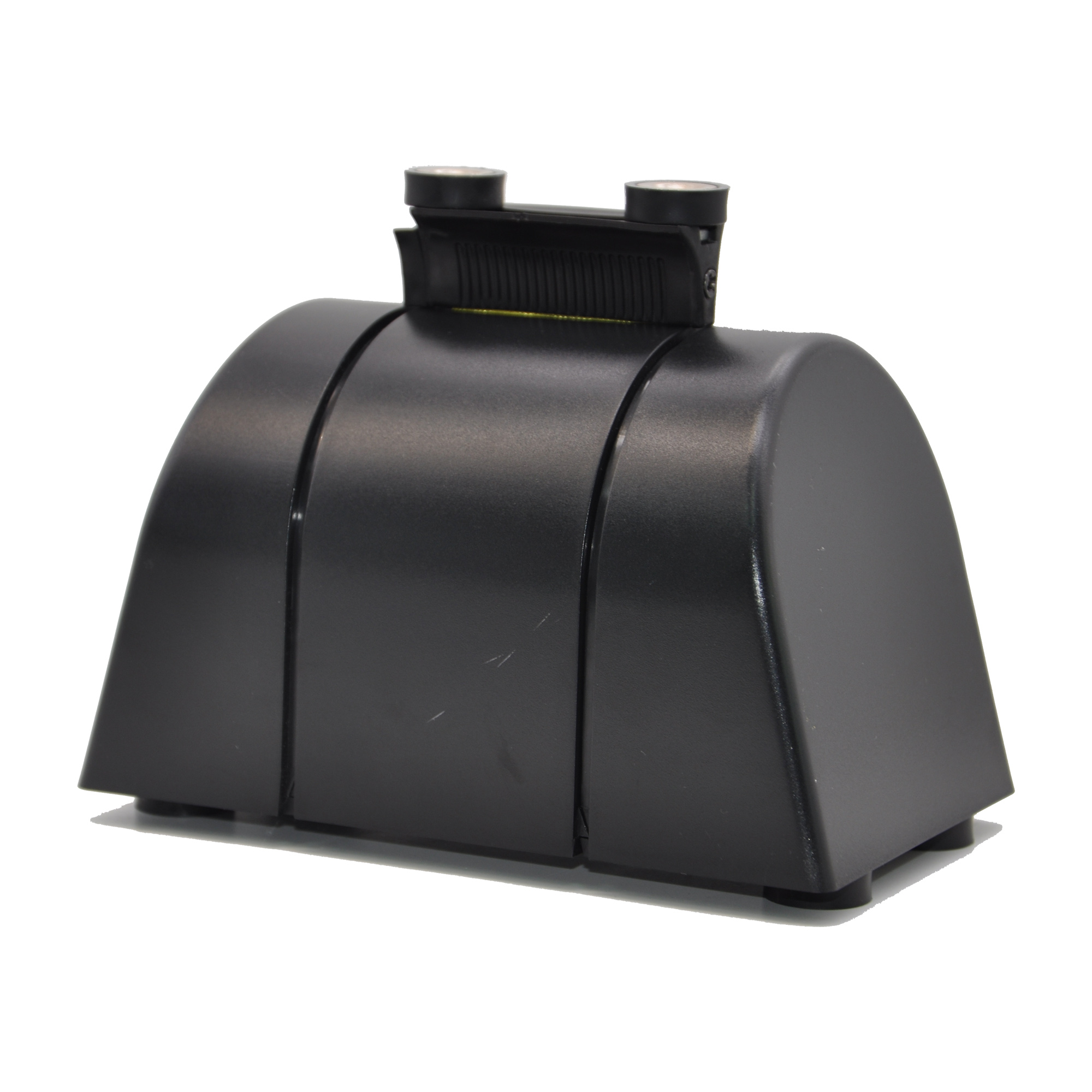 Stock High Quality 10 Meters Black Abs Plastic Wall Mounted Retractable Nylon Belt Crowd Control Traffic Barrier Cassette Crowd Control Barrier