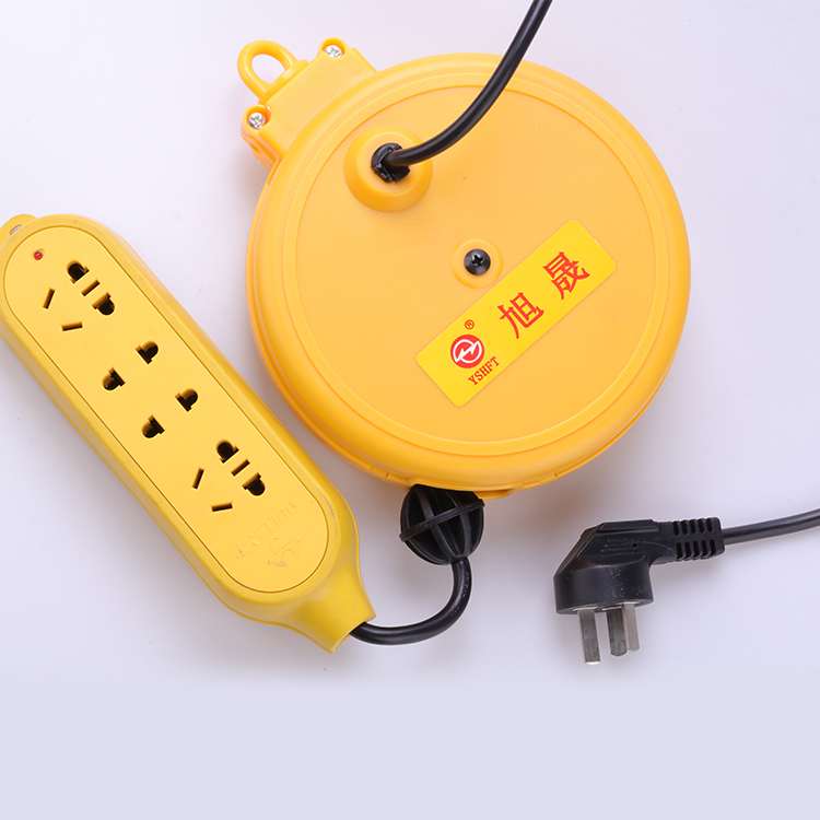 Wholesale Power Auto Rewind Extension Automatic Retractable Cable Reel For Consumer Electronics Automatic Retractable Cable Reel