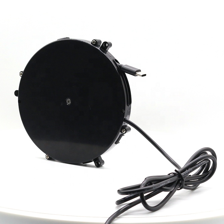 Factory Design Black 1.6 M USB Automatic Retractable Extension Electrical Cord Reel Forhome Appliance