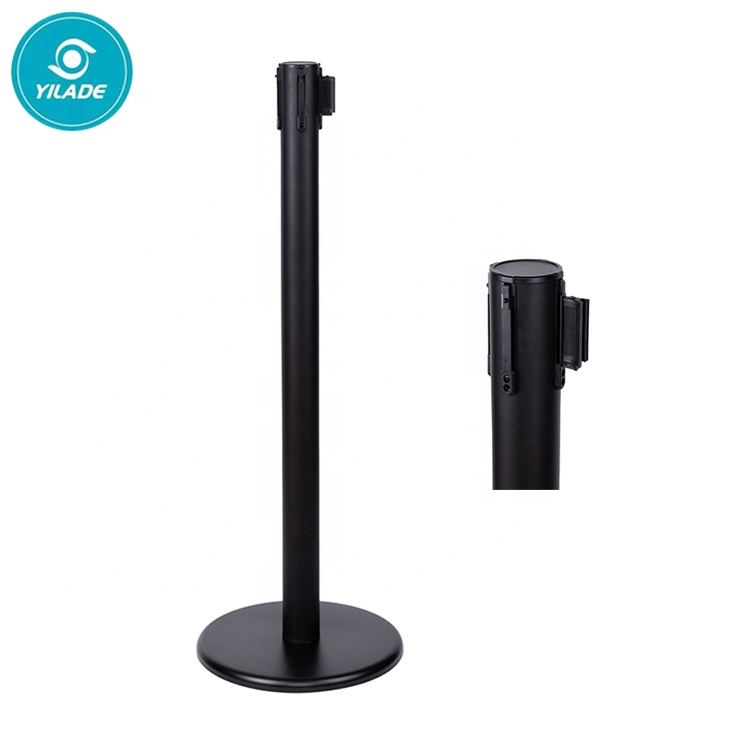 Factory Made Airport Telescopic Barrier Post Crowd Control For Sale airport barrier