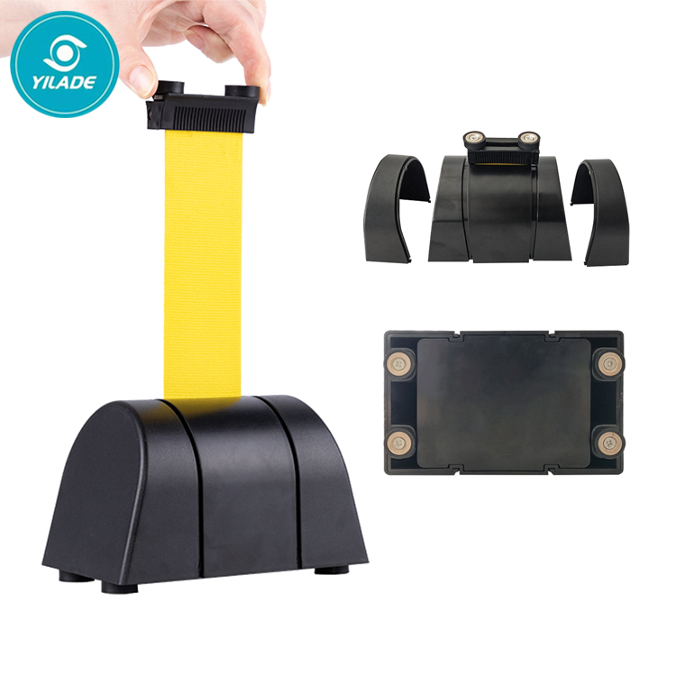 High Quality Stanchion Wall Mounted Retractable Barriers For 100% Safety stanchion