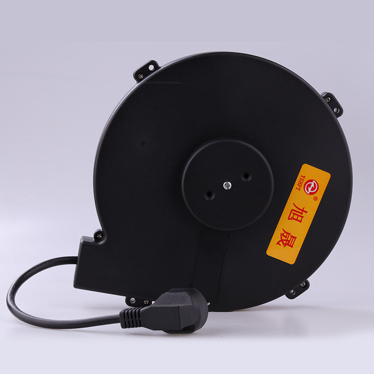 2021 new good quality auto retractable cord AC  power cable reel  for consumer electronics AC power cable reel