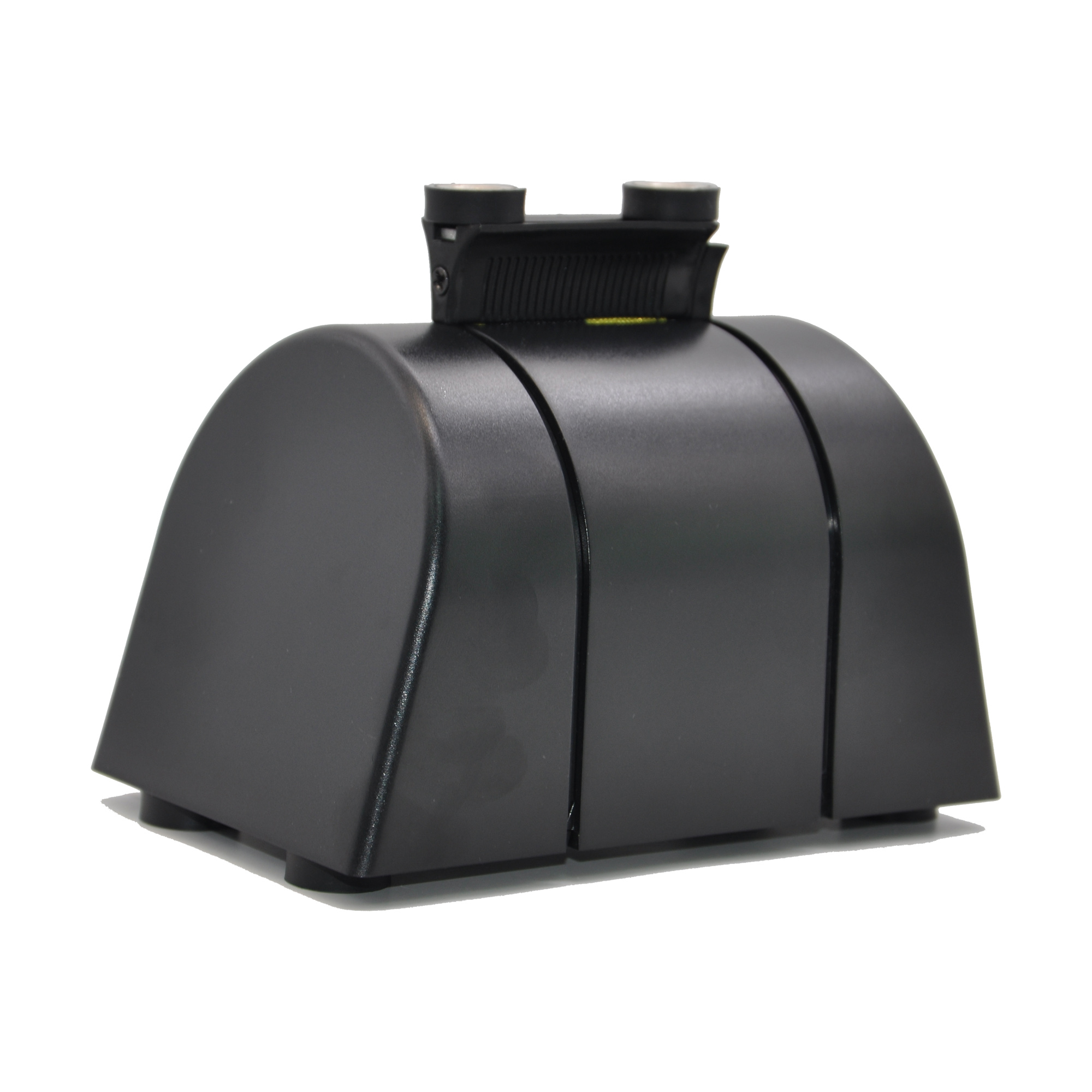 Stock High Quality 10 Meters Black Abs Plastic Wall Mounted Retractable Nylon Belt Crowd Control Traffic Barrier Cassette Crowd Control Barrier