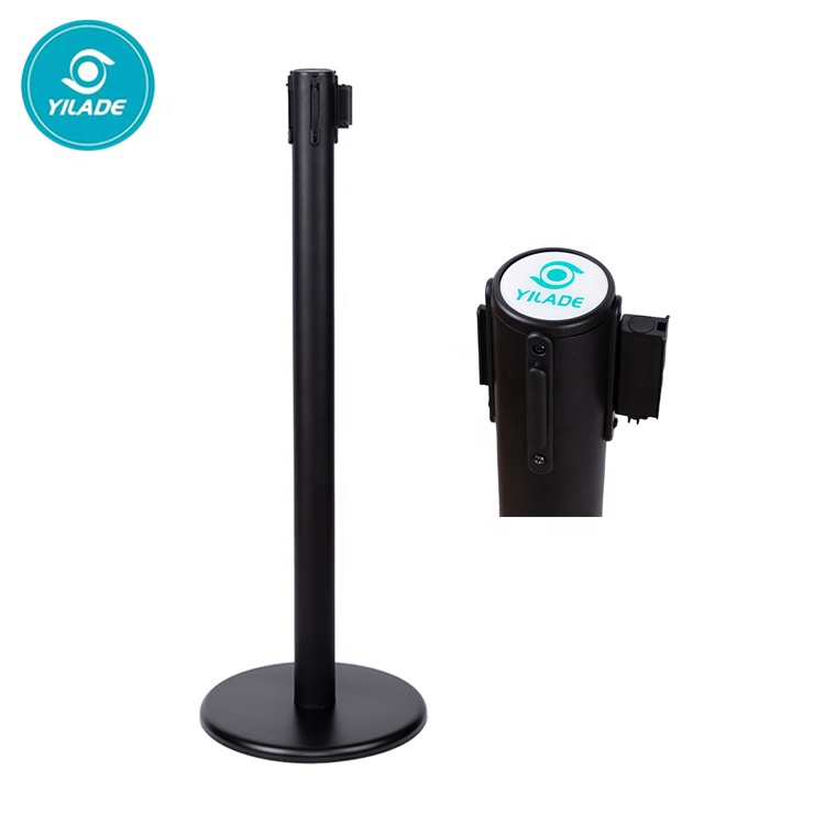 Hot Stanchion Queue Pole Barrier Retractable Belt Stanchions For Sale