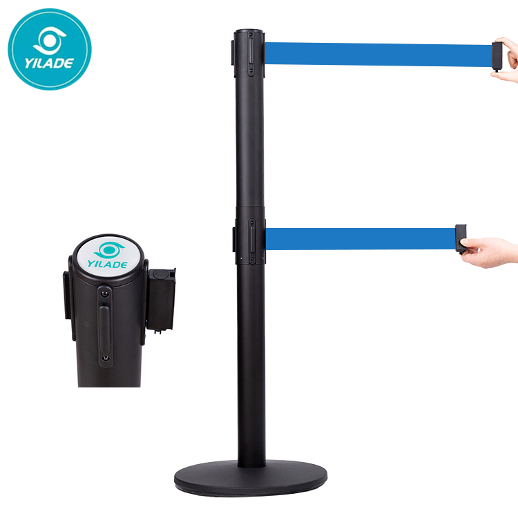 Factory Direct Bike Rack Fence Stainless Steel Stanchion Printable Stanchions Retractable Belt For Sale