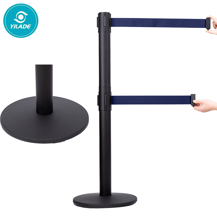 Wholesale Price Bank Queue Line Barrier Stanchion Retractable Belt Stanchions And Barriers For Sale