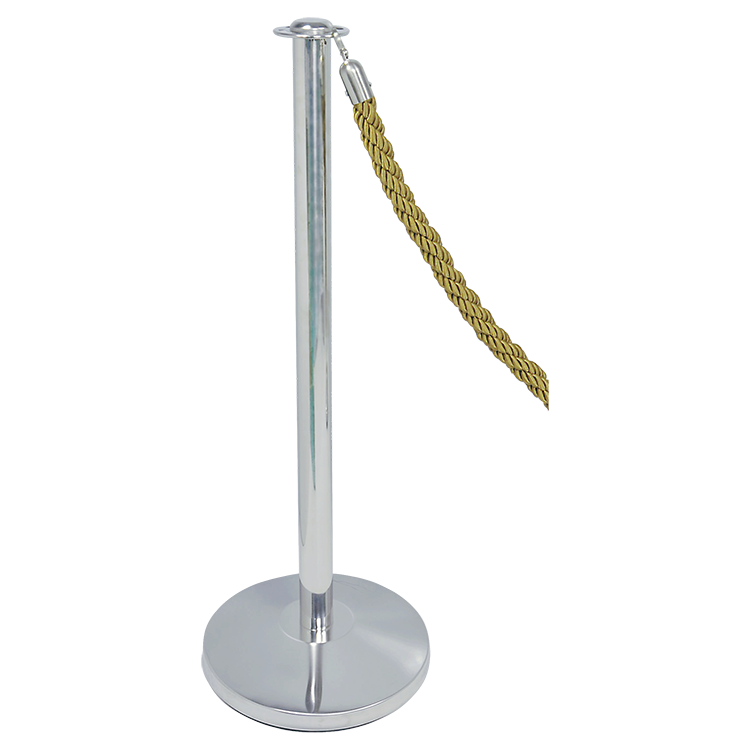 High Quality Velvet Rope Chain Gate Queue Railing Stand Post Concrete Barriers For Exhibition Airport