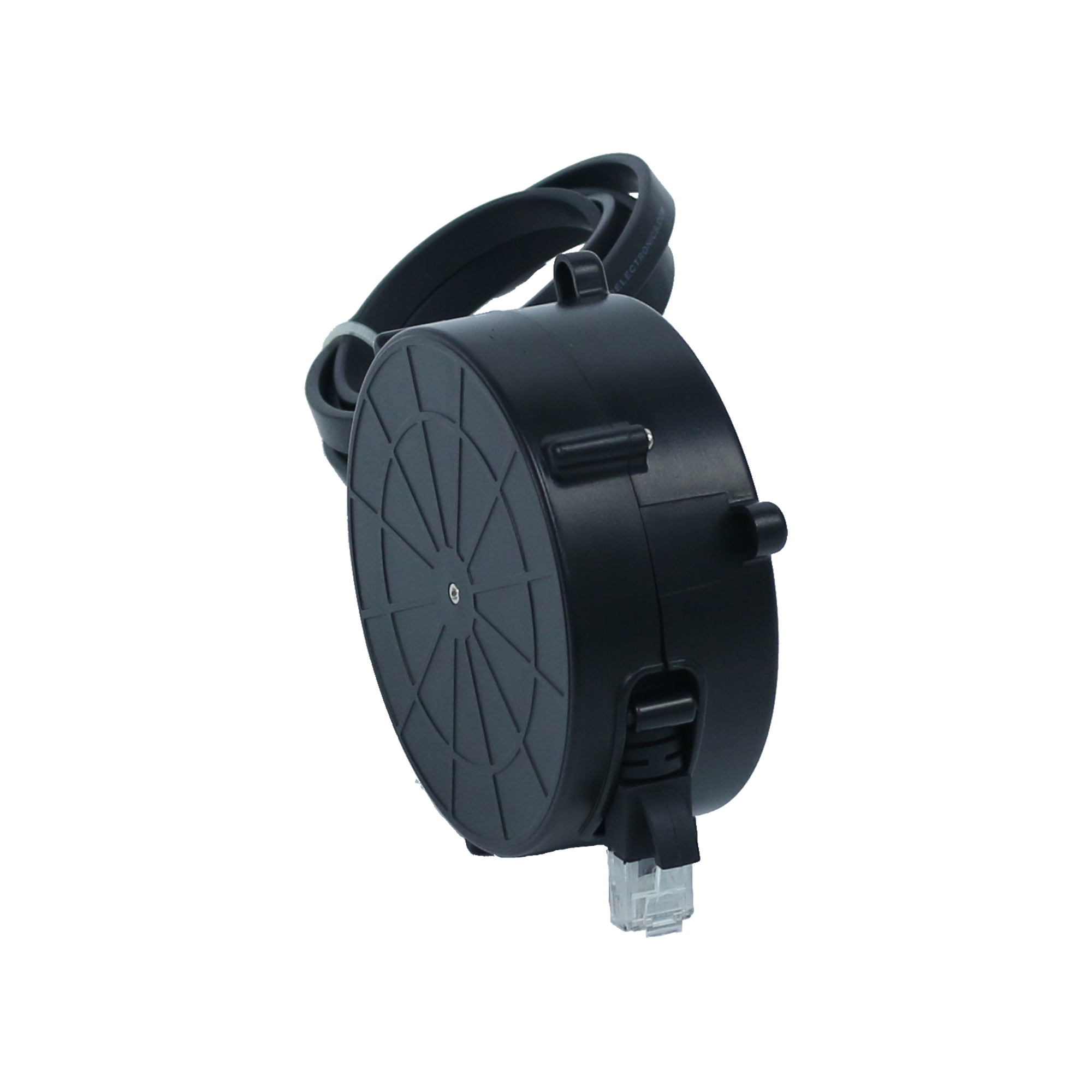 protable retractable USB power cord extension cord reel for electronic products auto cord storage reel