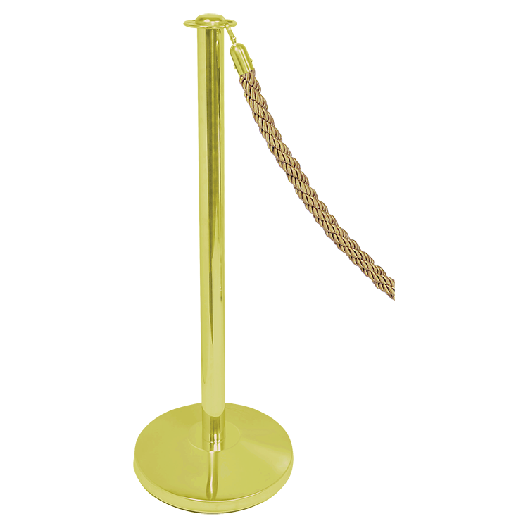 Wholesale Stanchion Price Stainless Steel Silver Posts Queue Rope Barriers For Airports Exhibitions