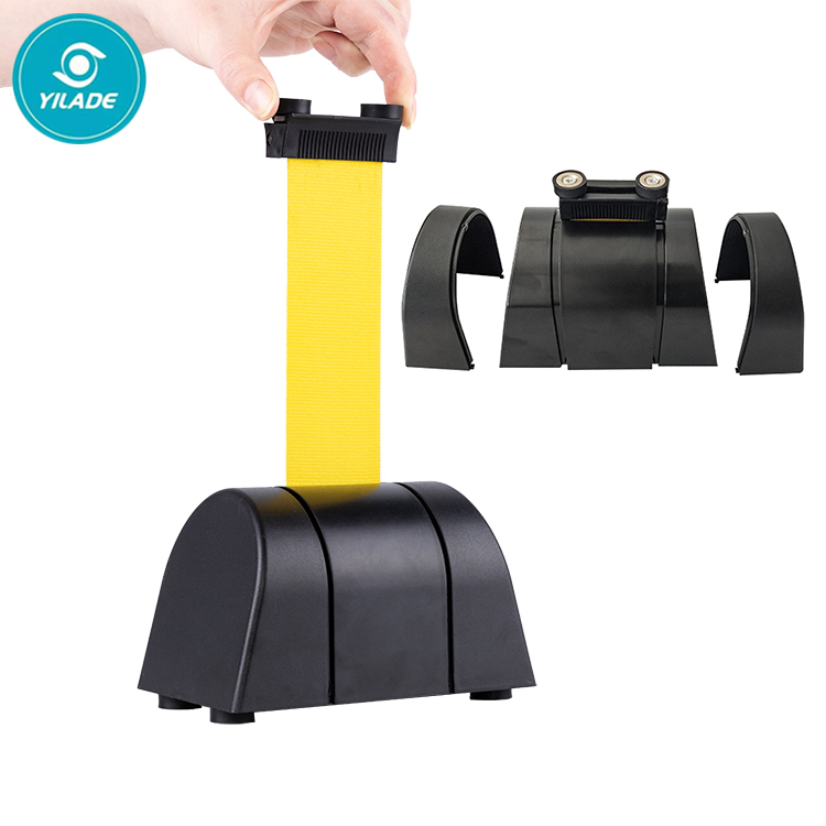 Hot Selling Belt Crowd Control Barriers Plastic Cassette For Barrier Belt Barrier