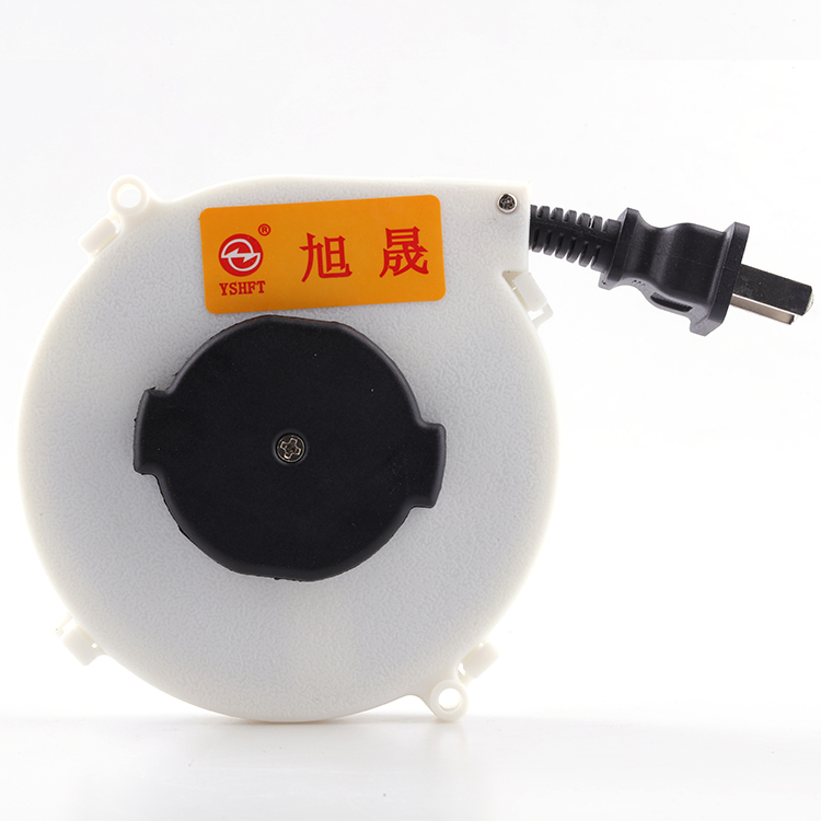 hot selll auto-rewind electric cord reel retracble cable reel for consumer electronics extension cord reel