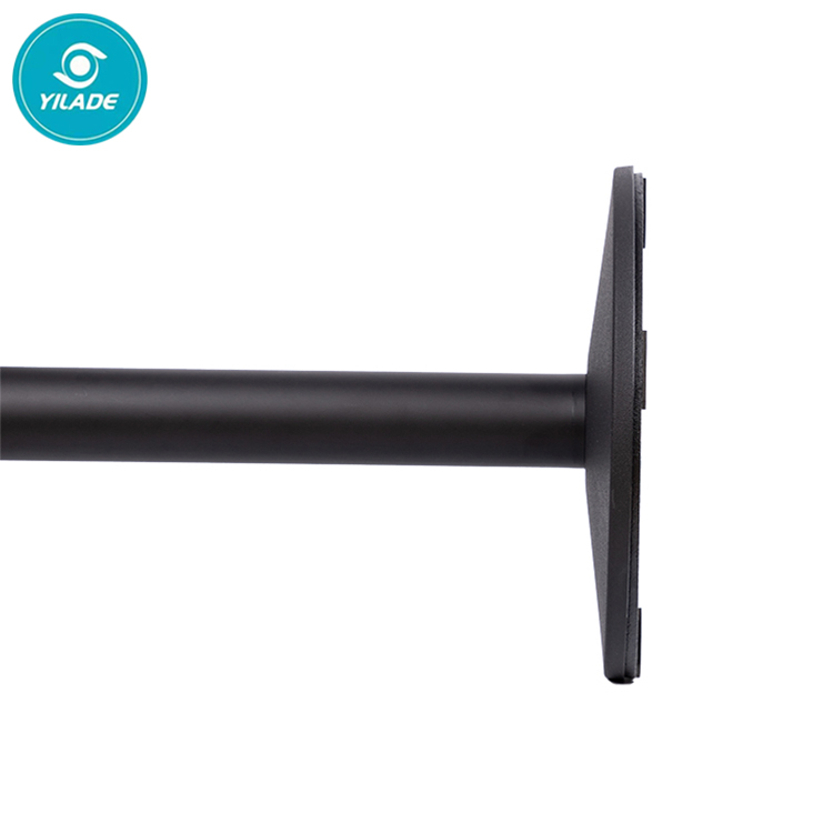 Black coating double belts Stand Stanchion Pole Queue Management Barrier With Wholesale Price