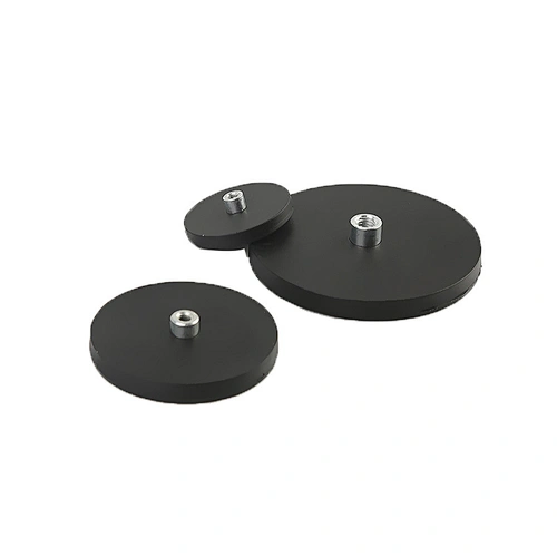 Neodymium Rubber Pot Magnet