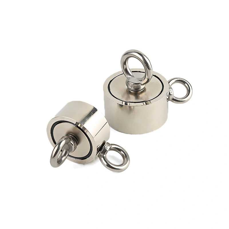 Double sided fishing magnet
