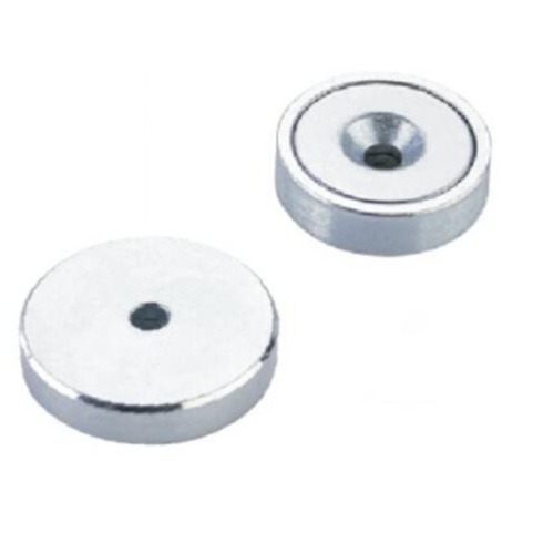 Neodymium  Round Base Magnet with Countersunk Head