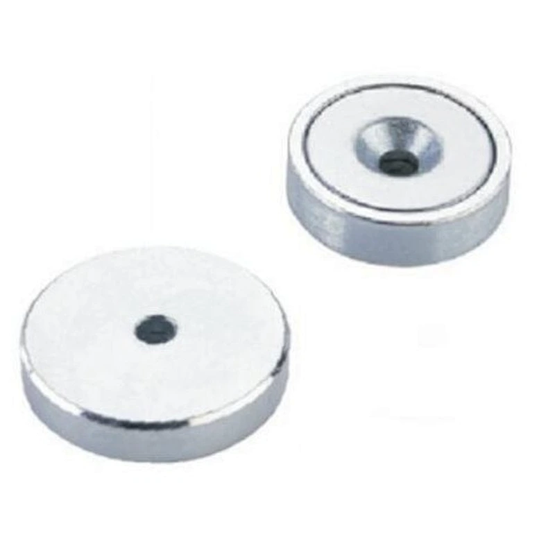 Neodymium  Round Base Magnet with Countersunk Head