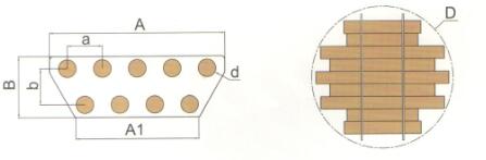 9 tube hopper magnets