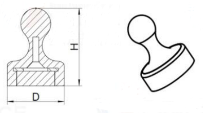 push pin magnet