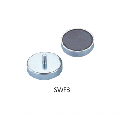 Ceramic Pot Magnet with Bolt