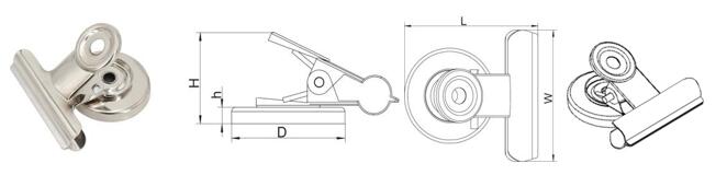 large magnetic clips SWFK29