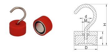 china magnetic hooks for fridge