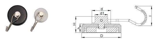 Magnetic hanger system sketch