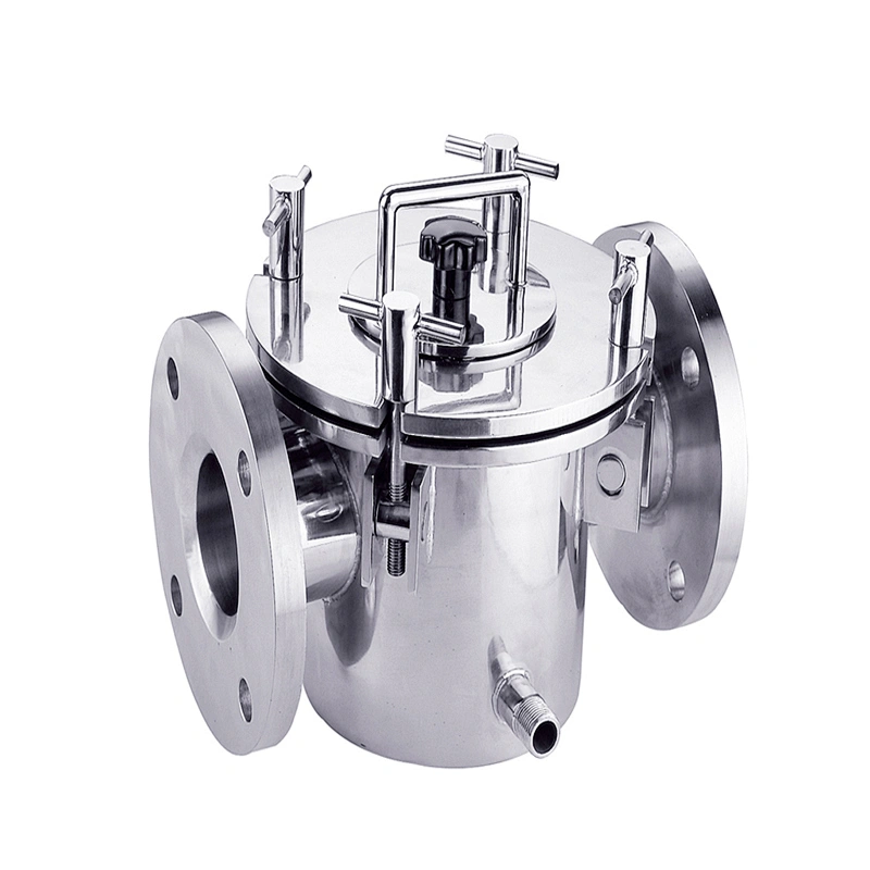 Inline liquid magnetic separator