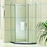 Best Price Simple Diamond Type  Frameless Aqua Tempered Glass Shower Enclosures