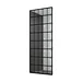 shower screen black frame