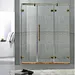 Bathroom walk in shower screen