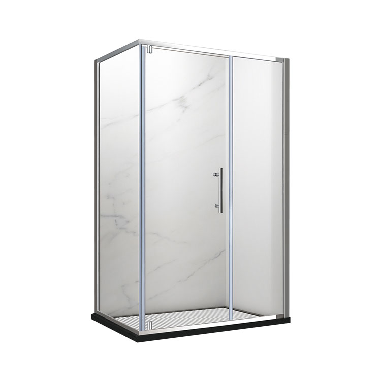 American Luxury Tempered Glass Shower Enclosure Indoor Bathroom Walk In Wet Bath Glass Shower Cabin