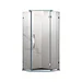 modern minimalist hinge shower cabin