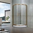 tempered glass shower enclosure