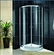 Good Quality Walk In Arc Shaped With Tray Shower Stall