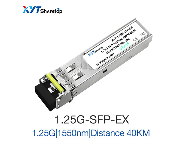 1.25G optic transceiver SFP 40KM