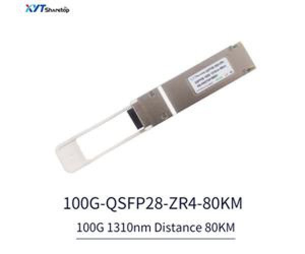 80km 100GBASE-ZR4 QSFP28 Optical Transceiver Module