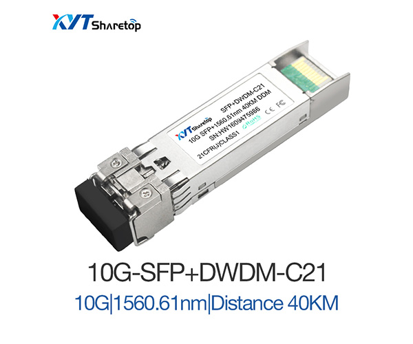 10G DWDM SFP+ 40km Transceiver